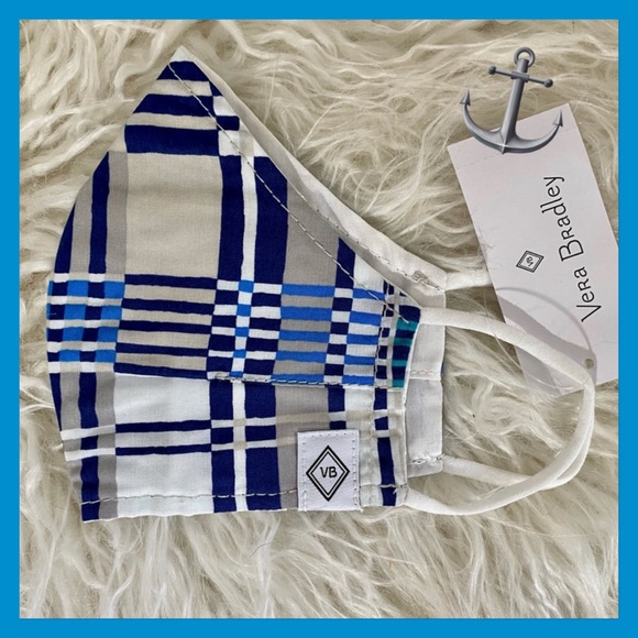 Vera Bradley Accessories - NEW Vera Bradley Nautical 😷 Mask